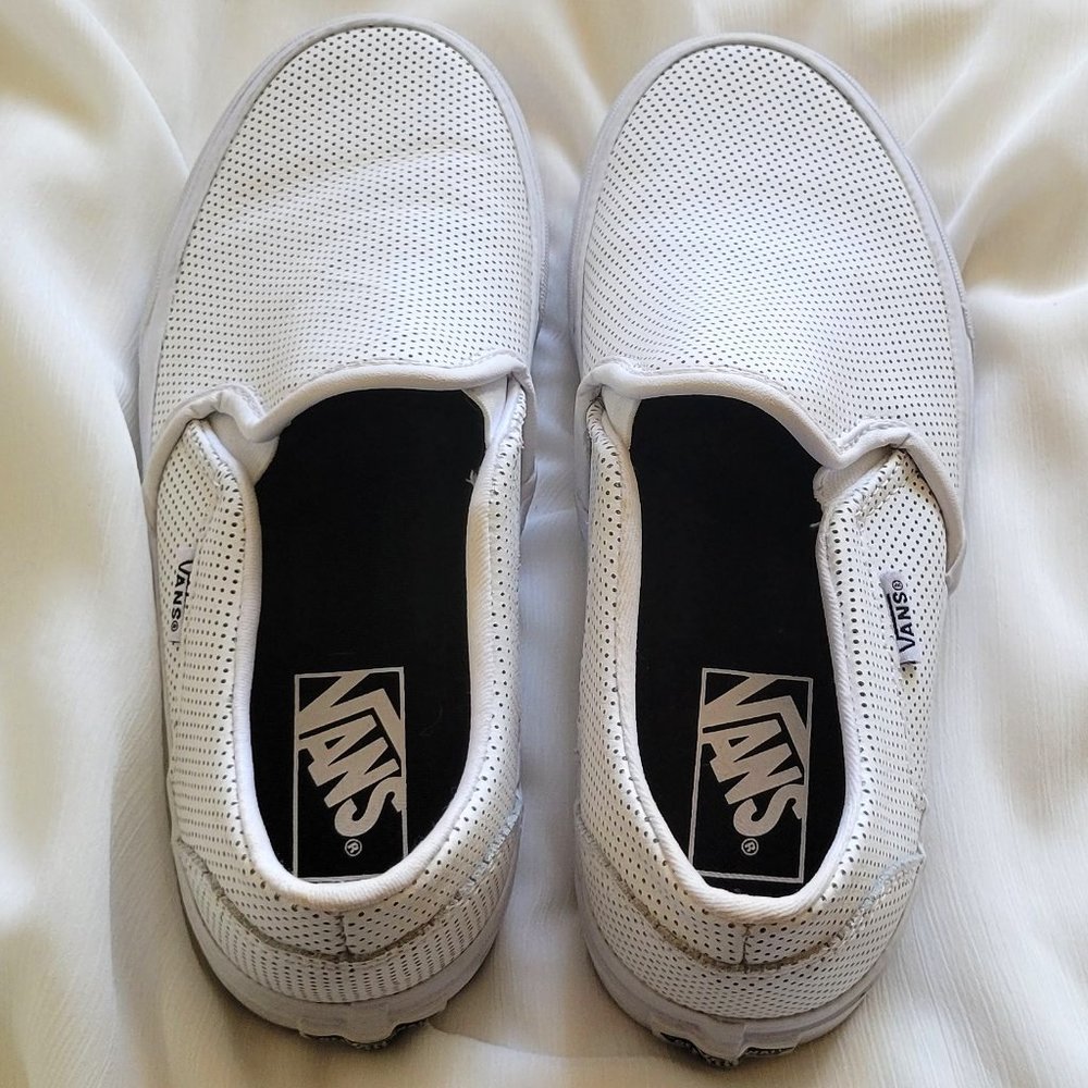 Vans Perforated Leather Sneaker